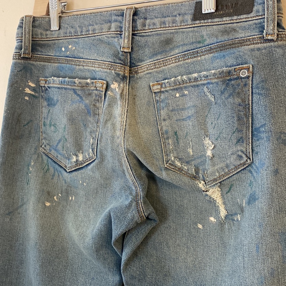 Baldwin Kennedy low rise boyfriend jeans size 27 waist - Picture 9 of 14